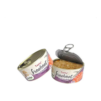 Latas atún y salmón Tasty Freshest 6 un