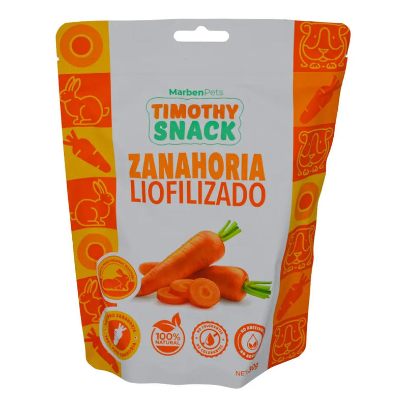 Zanahoria liofilizada 30 gr