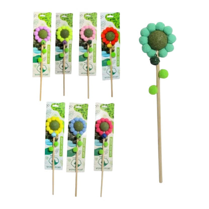 Varilla flor de catnip con cascabel