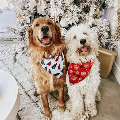 Bandana de navidad blanco