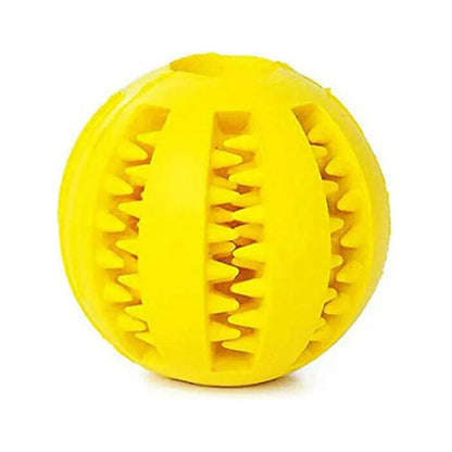 Pelota dentada limpieza dental