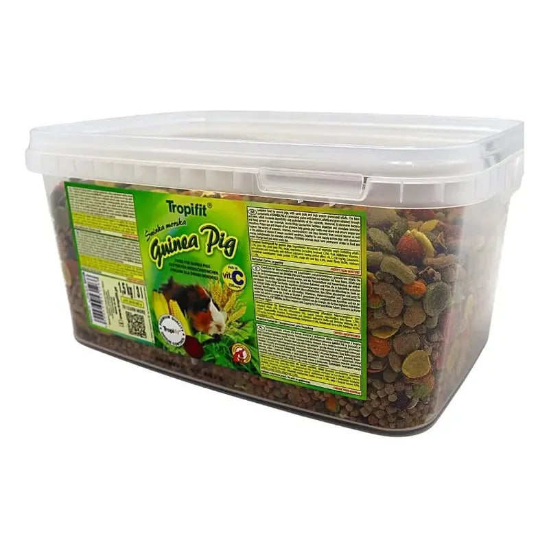 Alimento Cobayos Tropifit Guinea Pig 1.5kg Alfalfa Y Algarroba