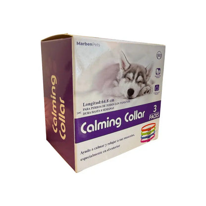 Collares calming pack 3 un rosa
