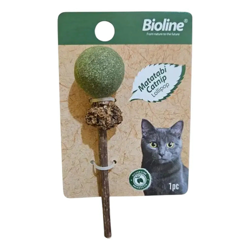 Juguete Para Gatos Paleta De Matatabi Y Catnip Lollipop