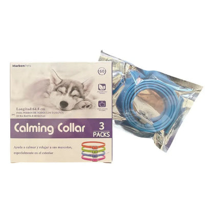 Collares calming pack 3 un rosa