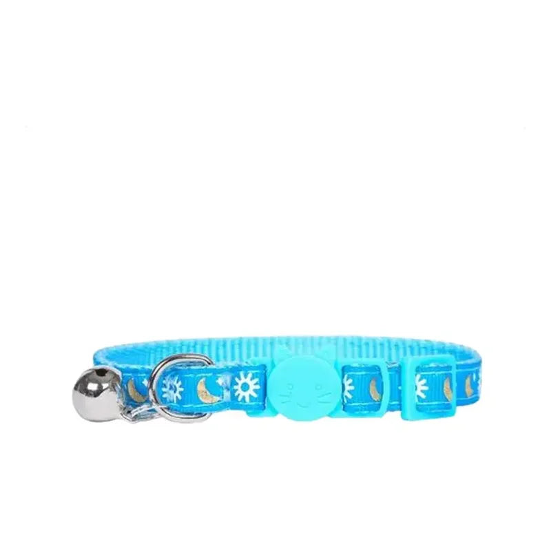 Collar Para Gatos Anti Ahorque Con Diseños