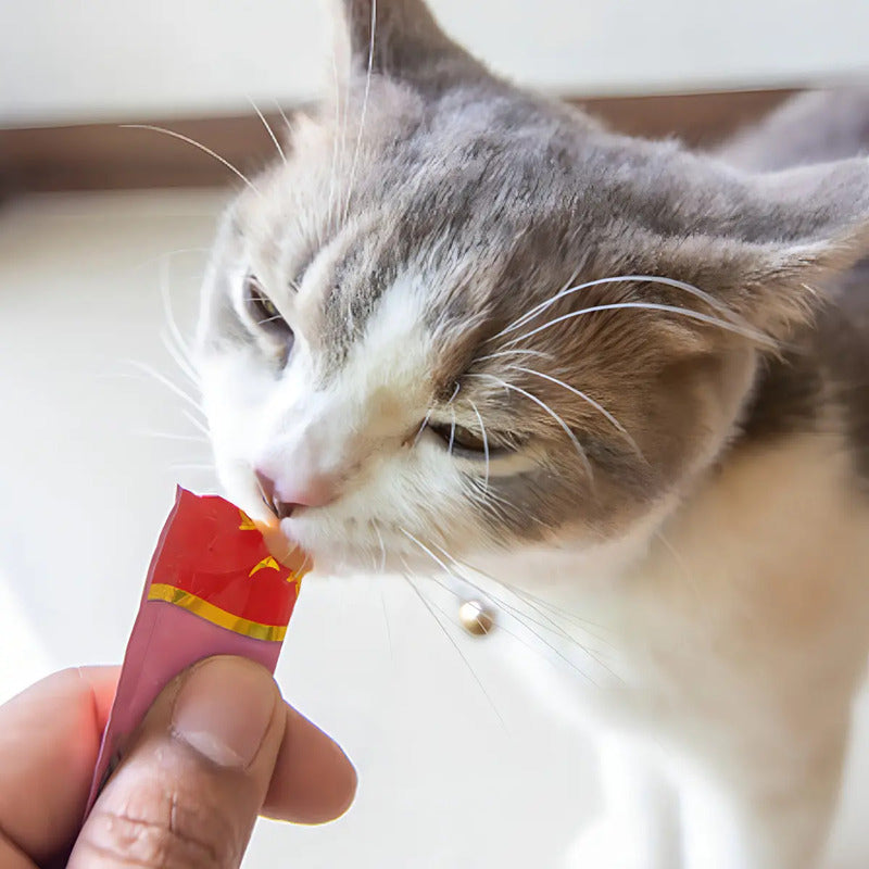 Snack Cremoso Para Gatos Bioline Sabor Bonito Flavor 6 Un