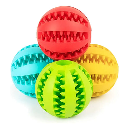 Pelota dentada limpieza dental