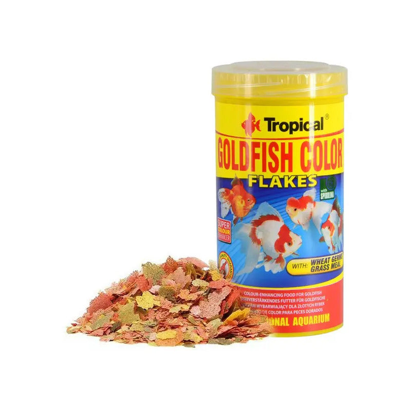 Alimento goldfish color hojuelas 20 Gr