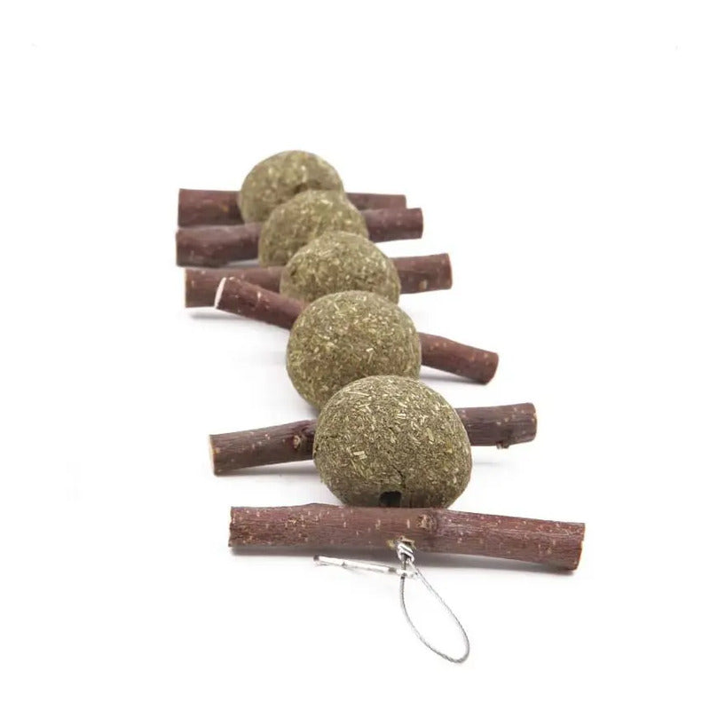 Cadena de bolas de heno