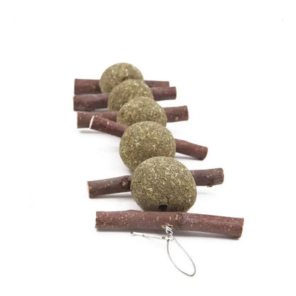 Cadena de bolas de heno