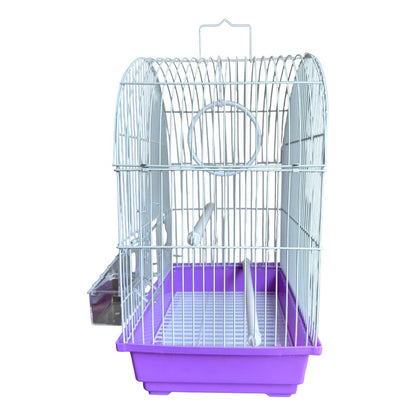 Jaula techo oval morada