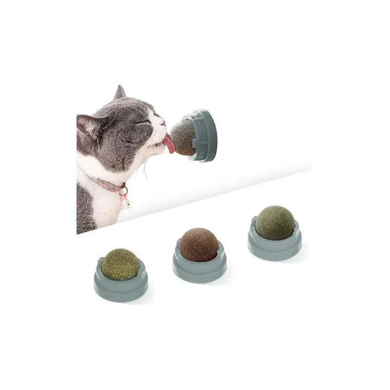 Juguete bola de catnip