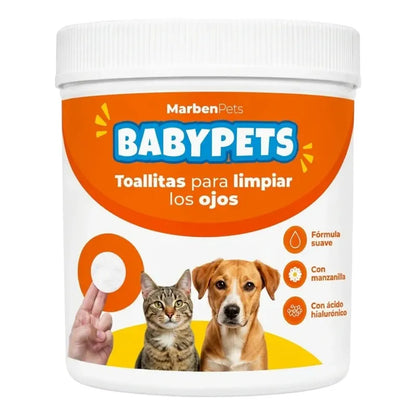 Kit Toallitas Para Limpiar Oídos Ojos Dientes Perros Y Gatos