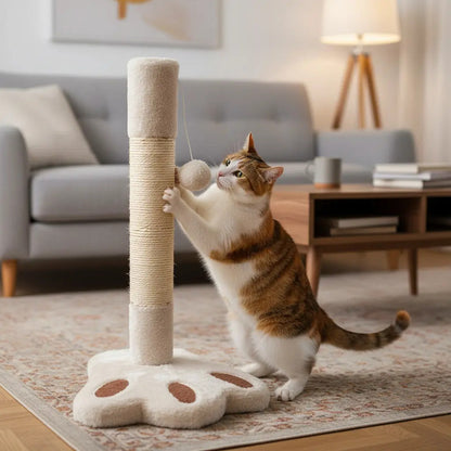 Rascador patita beige