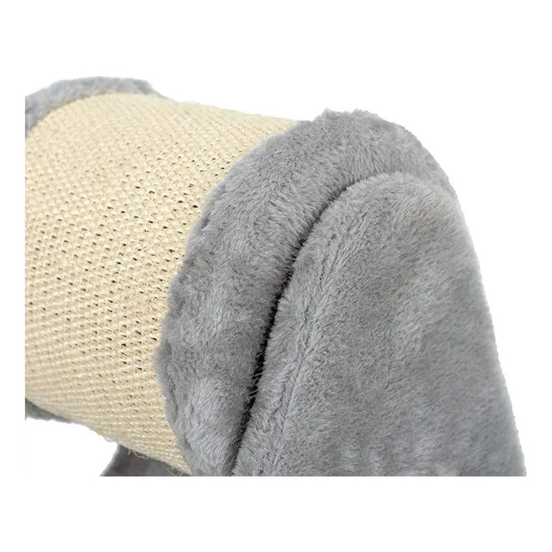 Rascador barril con sisal