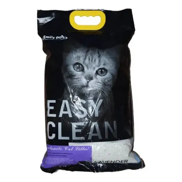 Arena Aglutinante Para Gatos Easy Clean Lavanda 8 Kg