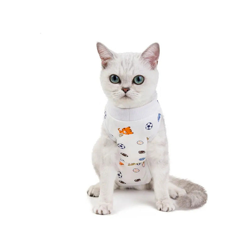 Body Post Operatorio Para Gatos Diseños Variados Talla L