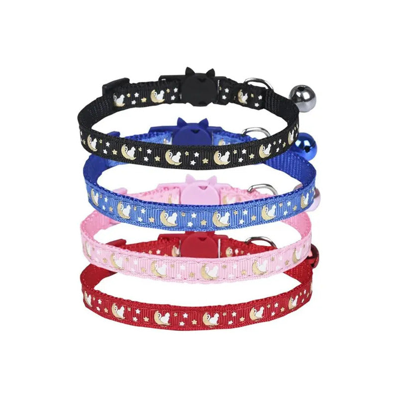 Collar Para Gatos Anti Ahorque Con Diseños