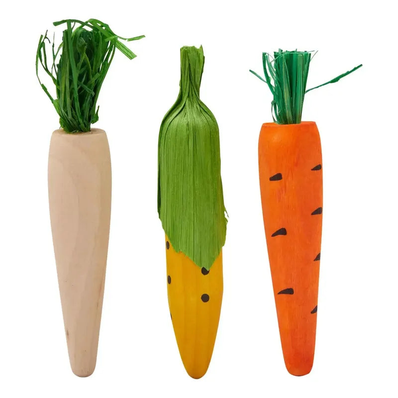 Vegetales de madera 3 un