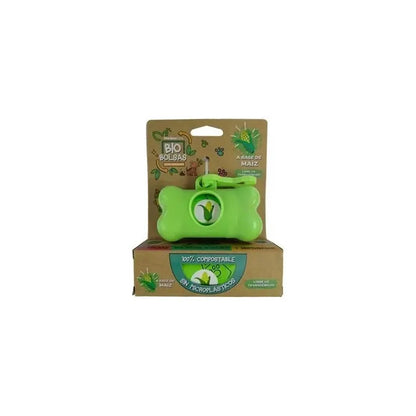 Porta bolsas con bolsas biodegradables
