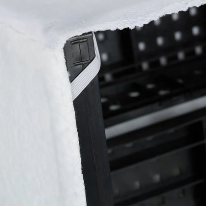 Escalera Para Perros Con Funda 3 Peldaños Blanco