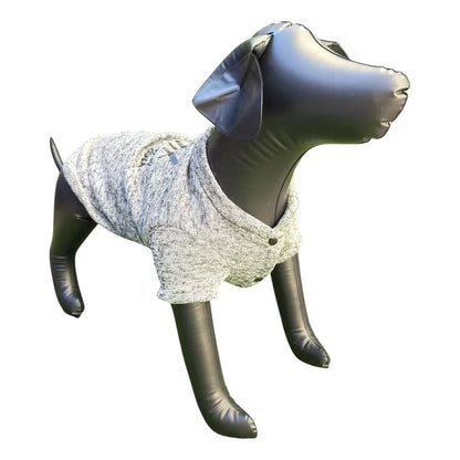 Chaleco diseño pez gris talla 2XL