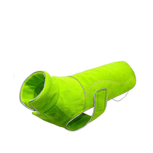 Chaleco de polar verde Talla L