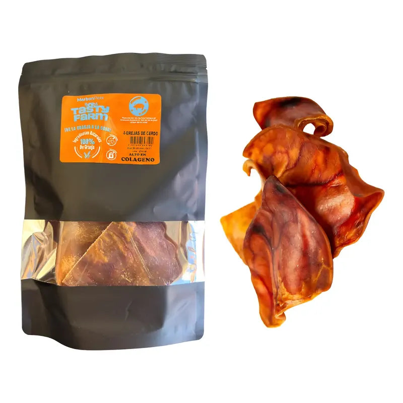 Snack Para Perros Orejas De Cerdo 3 Un