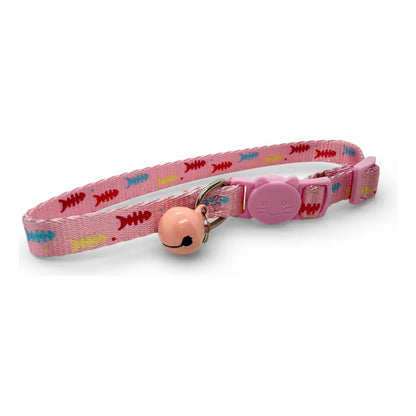 Collar Para Gatos Anti Ahorque Con Diseños