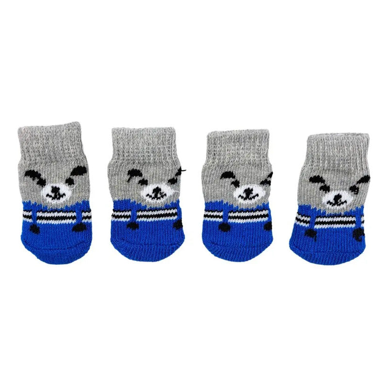 Calcetines talla S azul osito