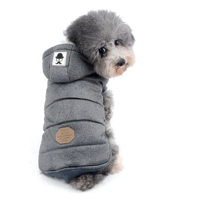 Parka Para Perros Acolchada Winter Talla 3xl Gris