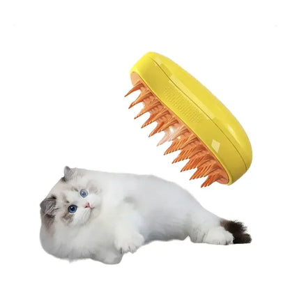Peine masajeador con vapor