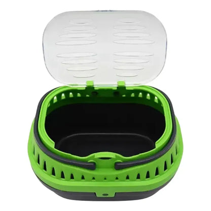Jaula Transportadora Pequeña Para Roedores Hamster Erizos