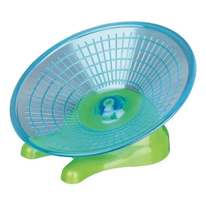 Disco Para Correr Rueda Para Roedores 30 Cm Mascotas Pequeña Azul