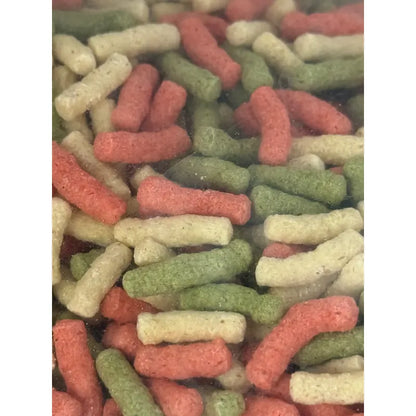 Alimento Pellet Para Peces Tortugas Mixto Tricolor 50 Gr