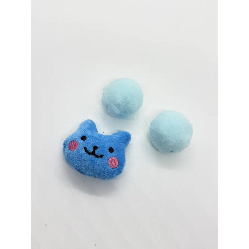 Kit De Juguetes Para Gatos Interactivos Variados Azul