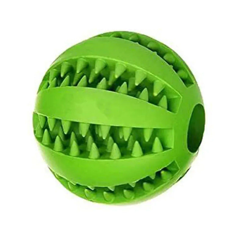 Pelota dentada limpieza dental