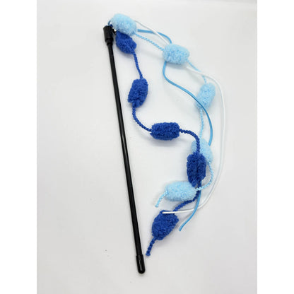 Kit De Juguetes Para Gatos Interactivos Variados Azul
