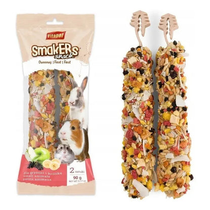 Barras De Snack Para Roedores Conejos Cuy Hámster 2 Un