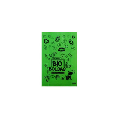 Porta bolsas con bolsas biodegradables