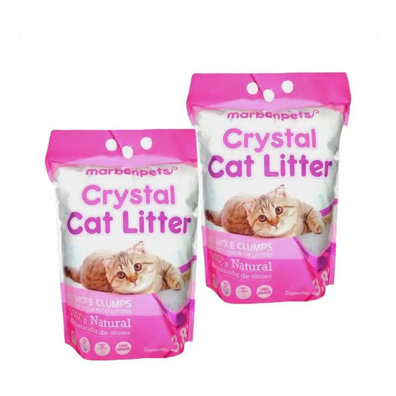 Arena sílica gel 3.2 Kg / 7.6 Litros