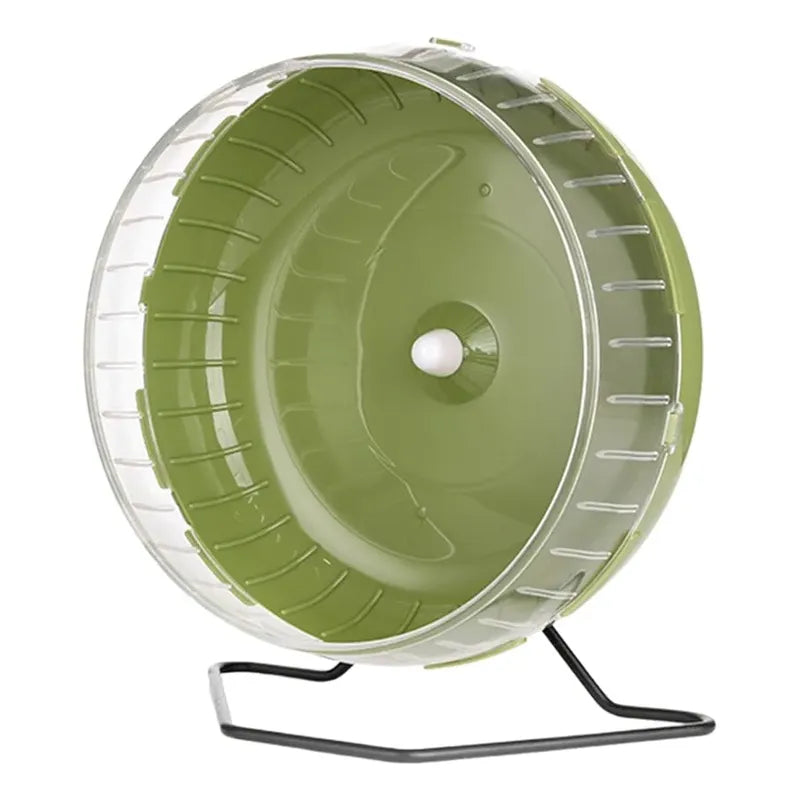 Rueda De Ejercicio Para Roedores 30 Cm Silenciosa Verde
