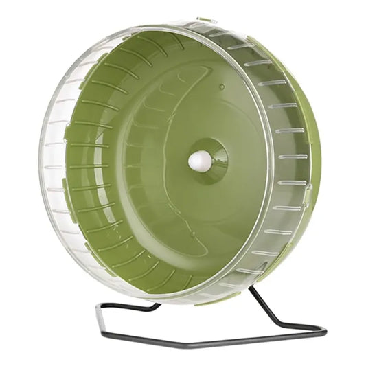 Rueda de ejercicio 30 cm silenciosa verde