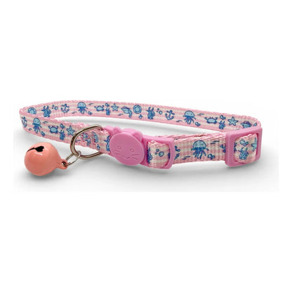 Collar Para Gatos Anti Ahorque Con Diseños