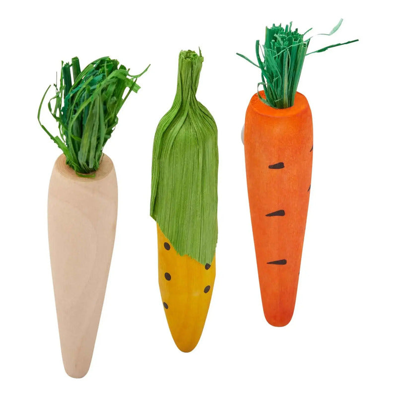 Vegetales de madera 3 un