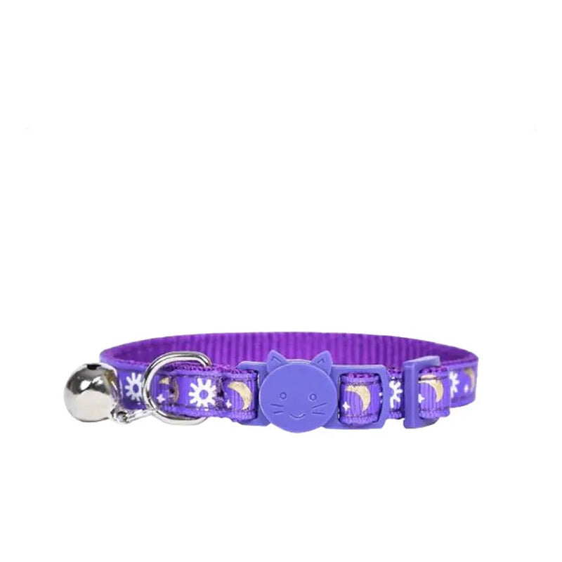 Collar Para Gatos Anti Ahorque Con Diseños