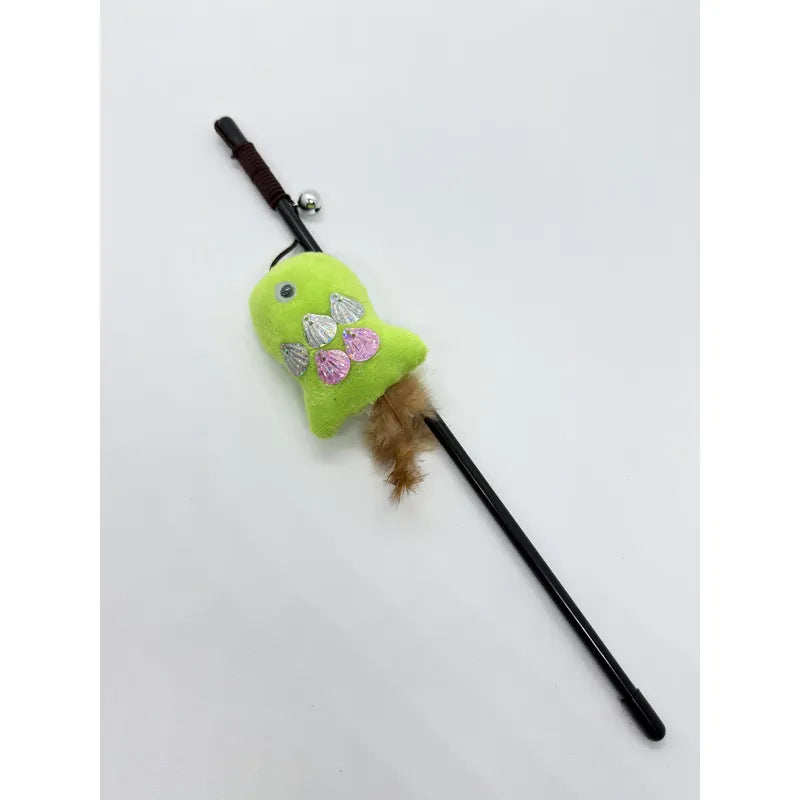 Kit De Juguetes Para Gatos Interactivos Variados Verde