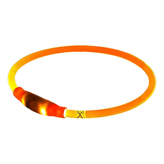 Collar LED recargable talla L