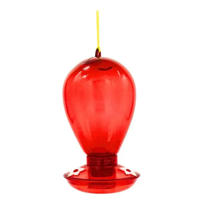 Bebedero colibríes rojo